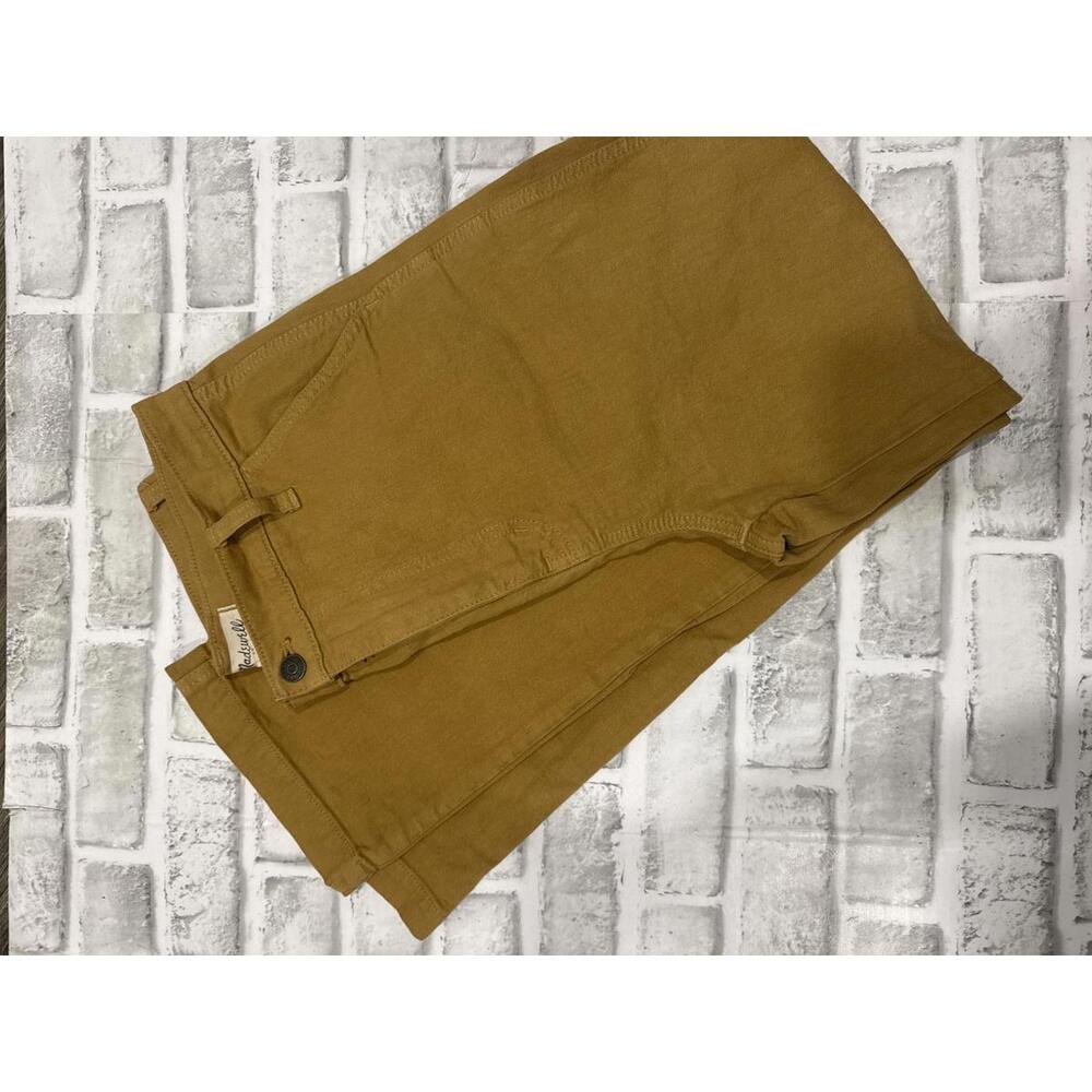 Madewell Women's Jeans in Mustard Yellow, Size 26